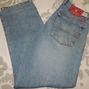 MENS LUCKY BRAND DUNGAREE DENIM JEANS Size 32